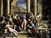 La Purificacion del templo Roma El Greco